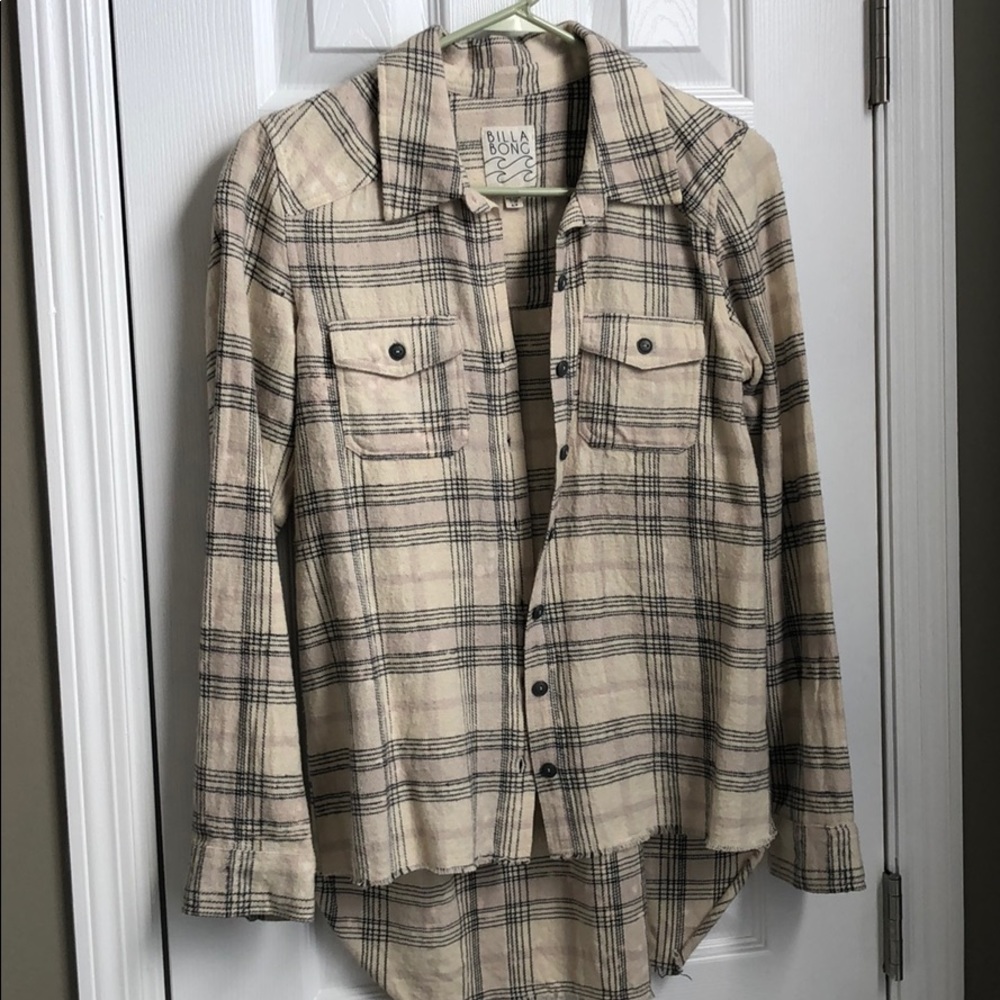 Hi Low Billabong Button down flannel